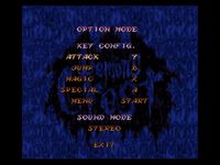 une photo d'Ã©cran de Demon s Crest sur Nintendo Super Nes